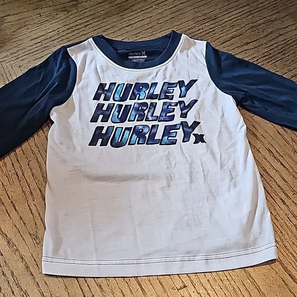Long sleeve pj top size 6 Hurley